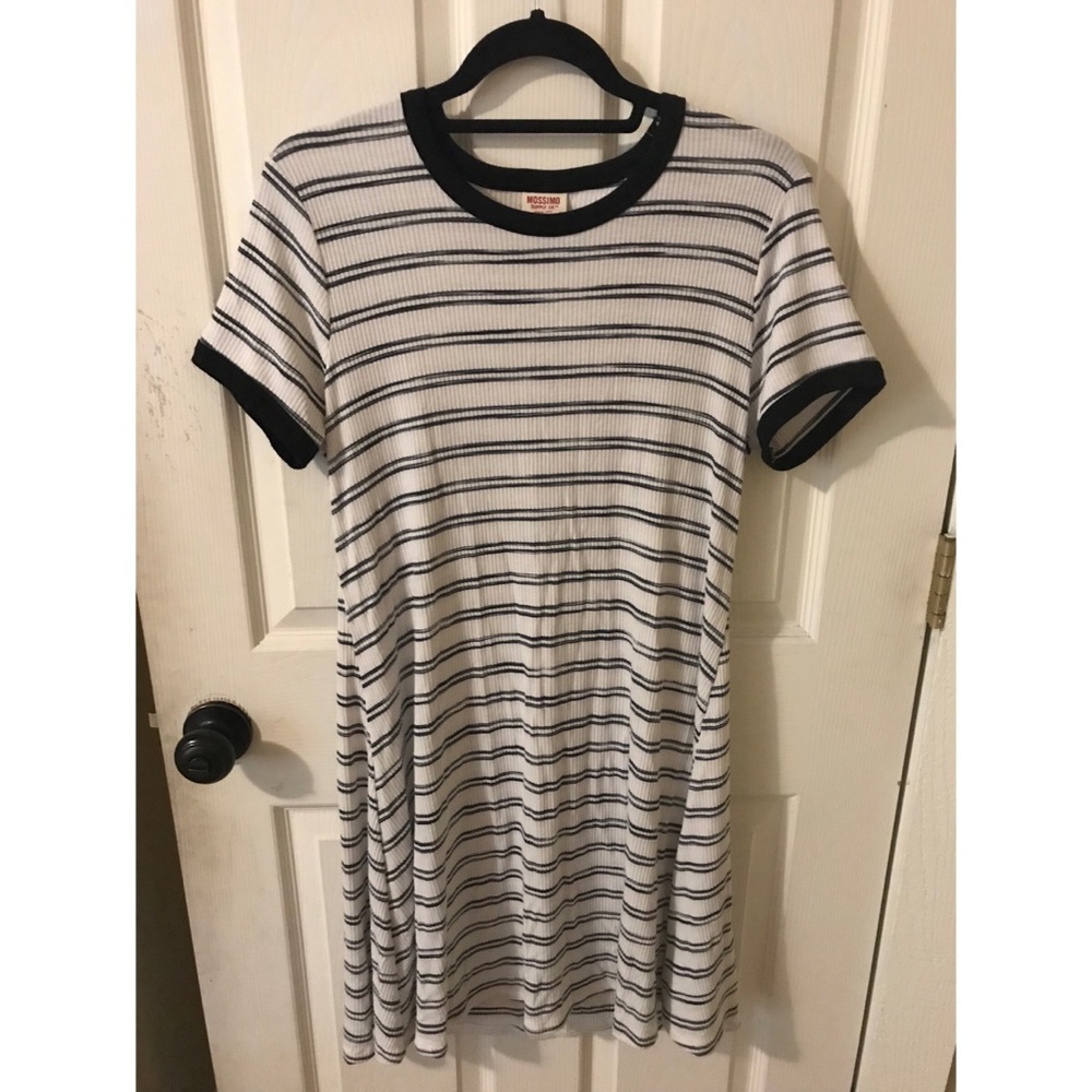 Striped T-shirt dress